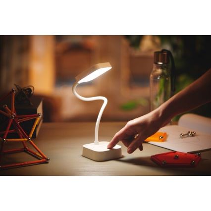 Philips - LED Zatemnitvena namizna svetilka na dotik ROCK LED/5W/5V 1800 mAh