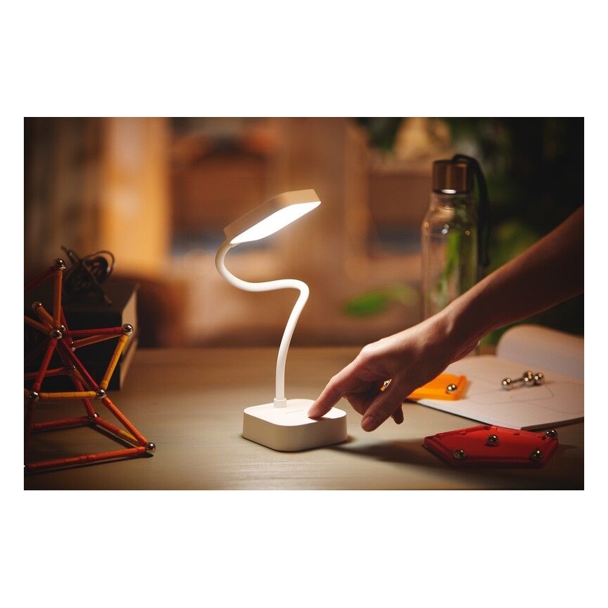 Philips - LED Zatemnitvena namizna svetilka na dotik ROCK LED/5W/5V 1800 mAh