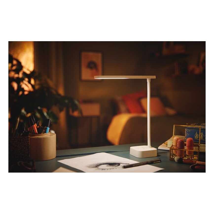 Philips - LED Zatemnitvena namizna svetilka na dotik TILPA LED/5W/5V 1800 mAh