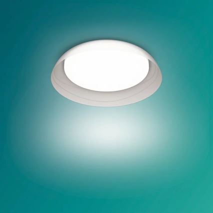Philips - LED Zatemnitvena stropna svetilka FLETA SCENE SWITCH LED/10W/230V 4000K prozorna