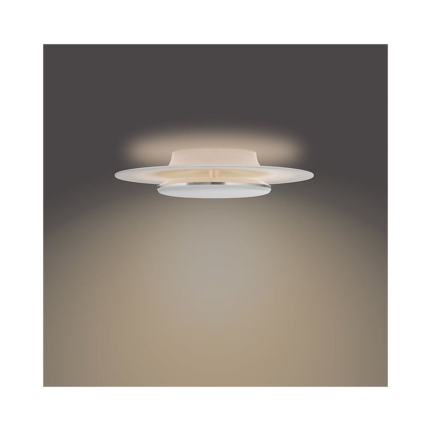 Philips- LED Zatemnitvena stropna svetilka SCENE SWITCH LED/30W/230V 2700K srebrna