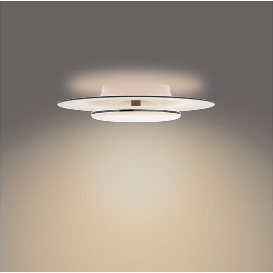 Philips- LED Zatemnitvena stropna svetilka SCENE SWITCH LED/30W/230V 2700K črna