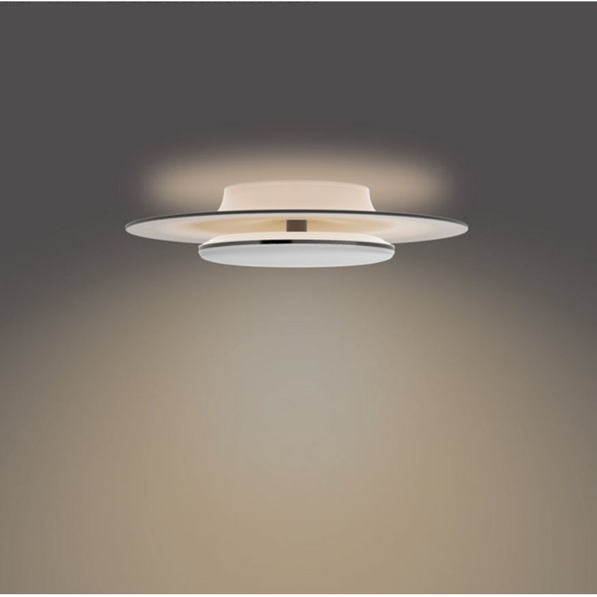 Philips- LED Zatemnitvena stropna svetilka SCENE SWITCH LED/30W/230V 2700K črna