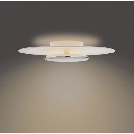 Philips- LED Zatemnitvena stropna svetilka SCENE SWITCH LED/40W/230V 2700K srebrna