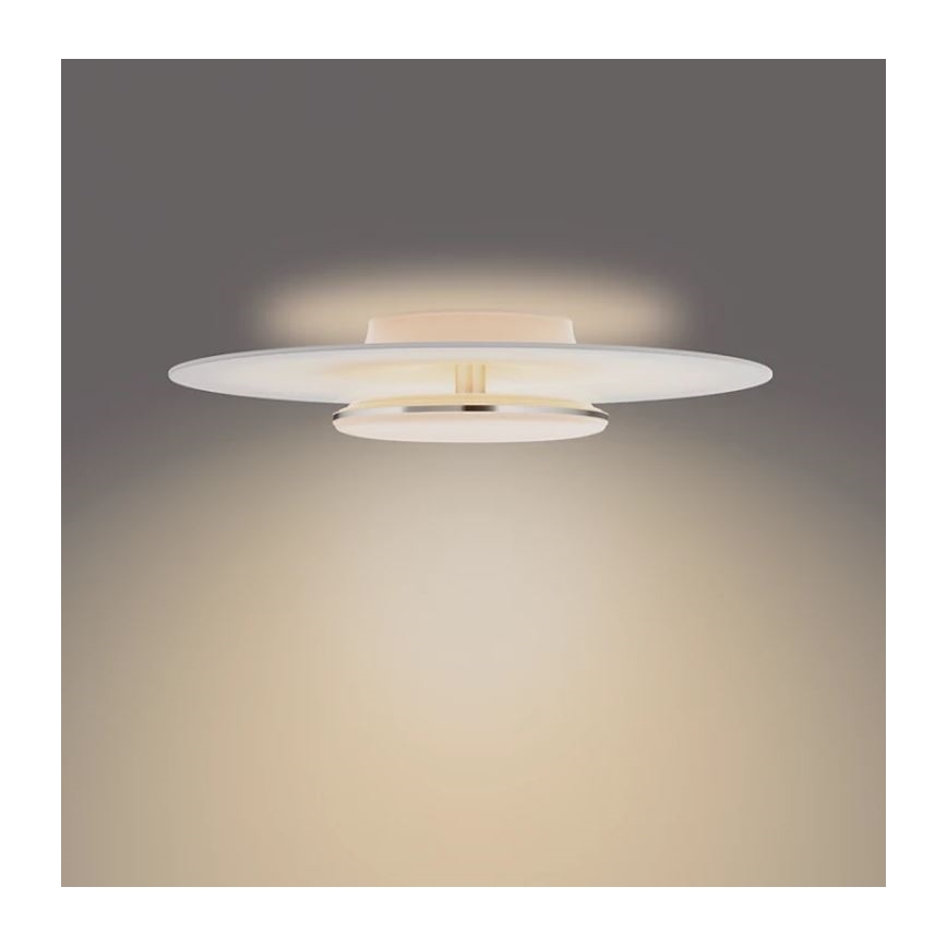 Philips- LED Zatemnitvena stropna svetilka SCENE SWITCH LED/40W/230V 2700K srebrna