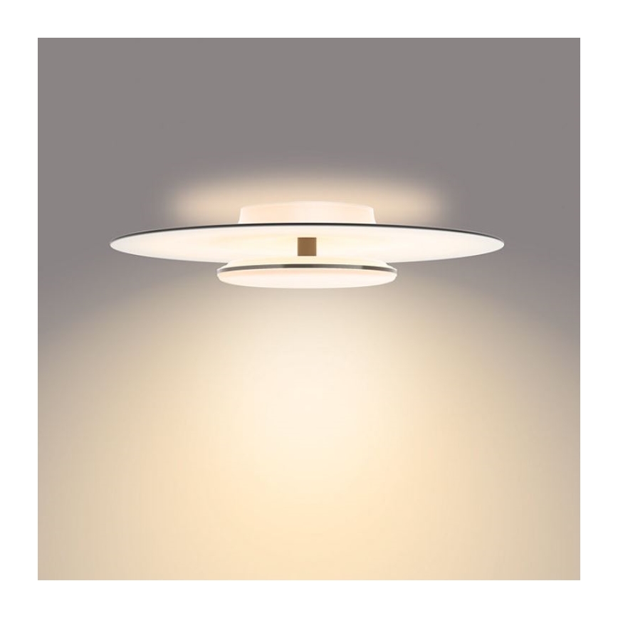 Philips- LED Zatemnitvena stropna svetilka SCENE SWITCH LED/40W/230V 2700K črna