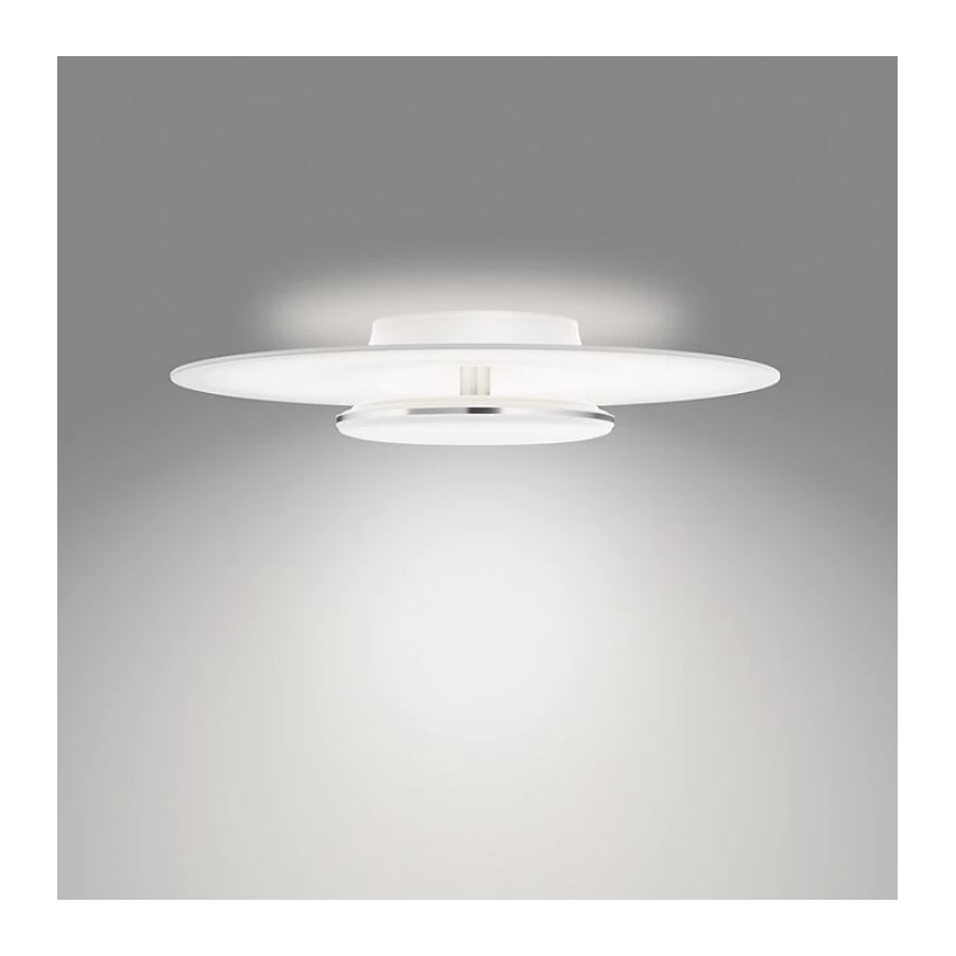 Philips- LED Zatemnitvena stropna svetilka SCENE SWITCH LED/40W/230V 4000K srebrna