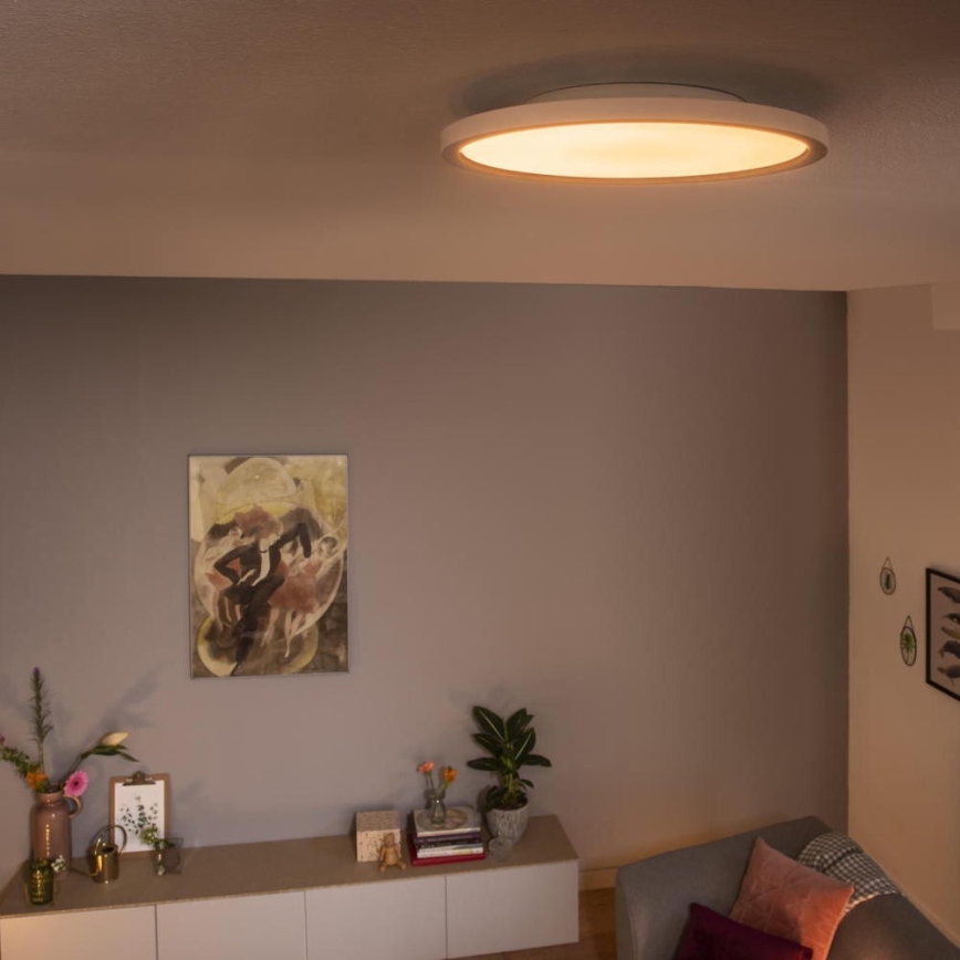 Philips - LED Zatemnitvena stropna svetilka Hue LED/19W/230V 2200-6500K + Daljinski upravljalnik