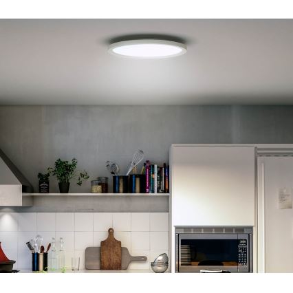 Philips - LED Zatemnitvena stropna svetilka Hue AURELLE LED/24,5W/230V + Daljinski upravljalnik