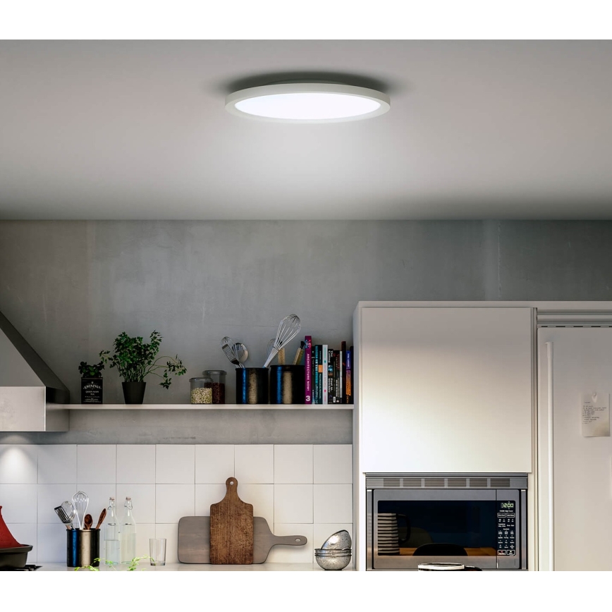 Philips - LED Zatemnitvena stropna svetilka Hue AURELLE LED/24,5W/230V + Daljinski upravljalnik