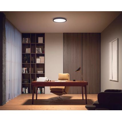 Philips - LED Zatemnitvena stropna svetilka Hue AURELLE LED/24,5W/230V + Daljinski upravljalnik