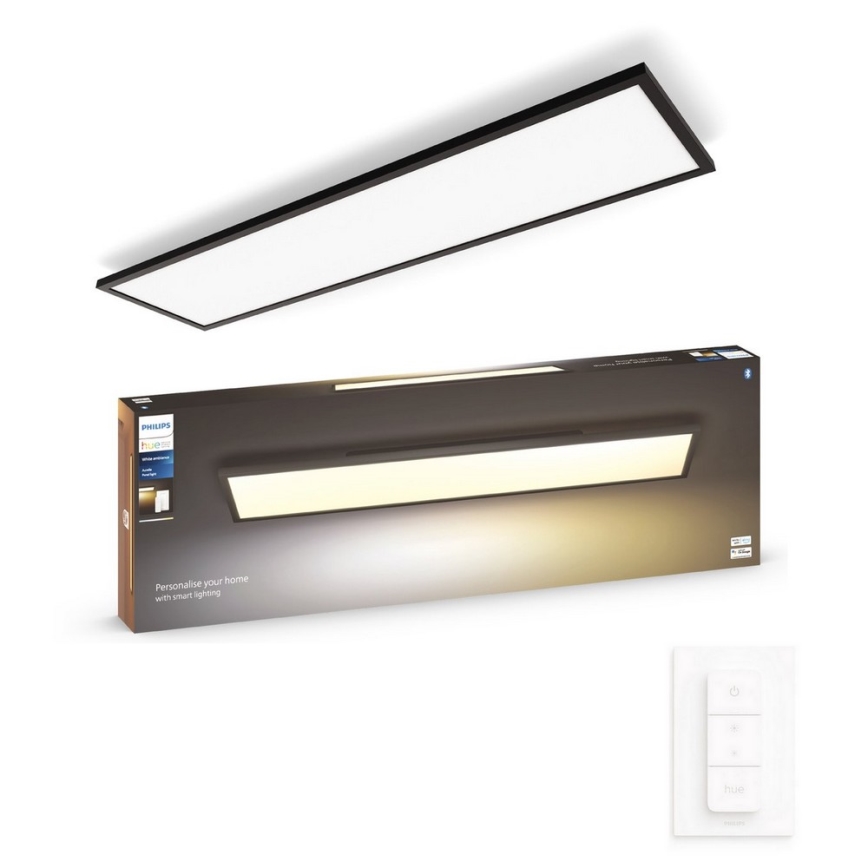 Philips - LED Zatemnitvena stropna svetilka Hue AURELLE LED/39W/230V + Daljinski upravljalnik