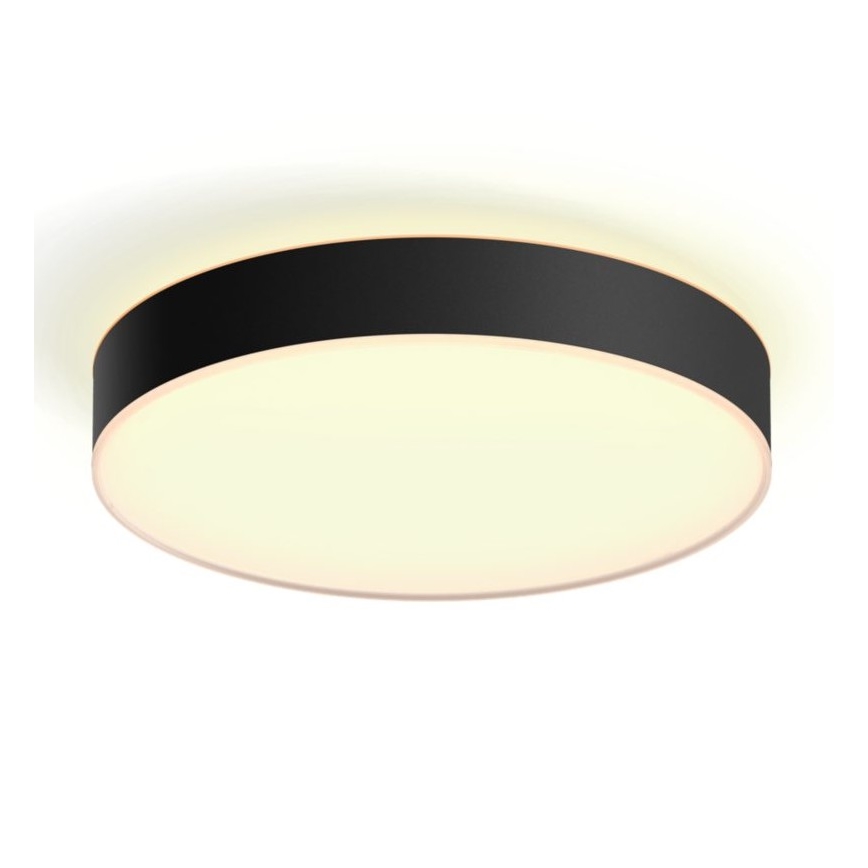 Philips - LED Zatemnitvena stropna svetilka Hue LED/33,5W/230V 2200-6500K pr. 425 mm črna + Daljinski upravljalnik