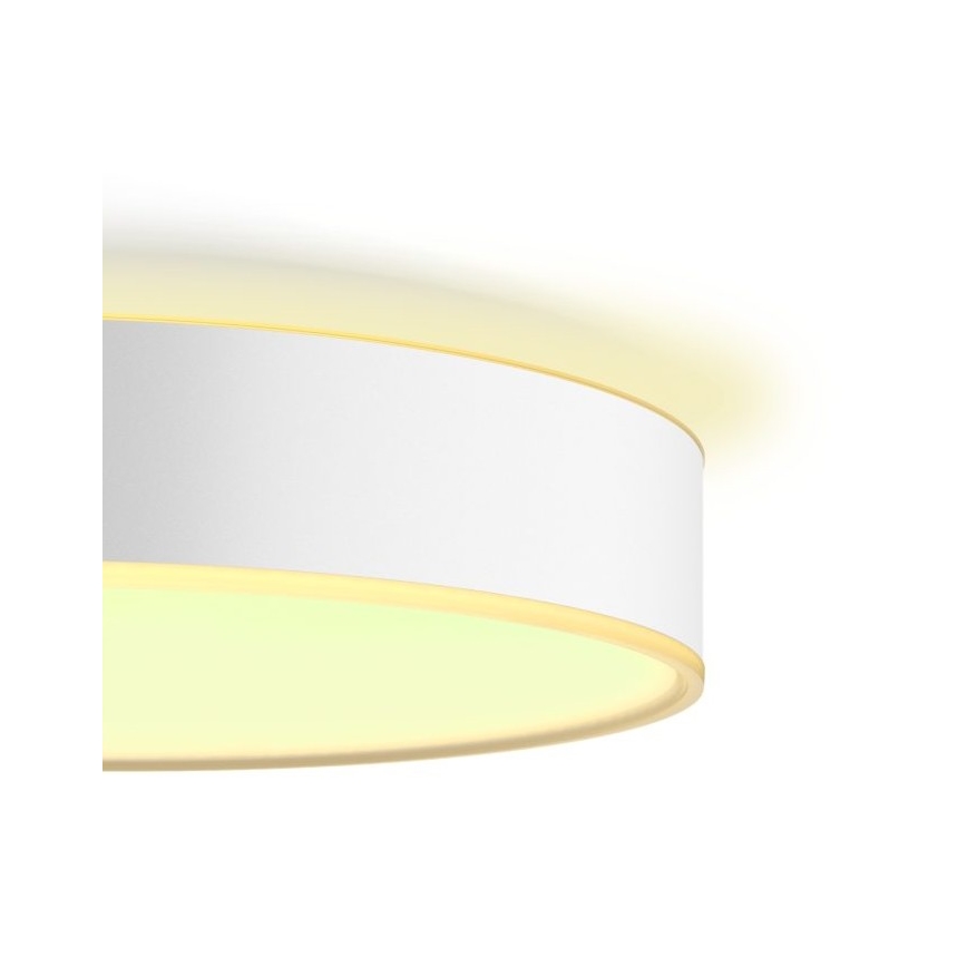 Philips - LED Zatemnitvena stropna svetilka Hue LED/19,2W/230V 2200-6500K pr. 381 mm bela + Daljinski upravljalnik
