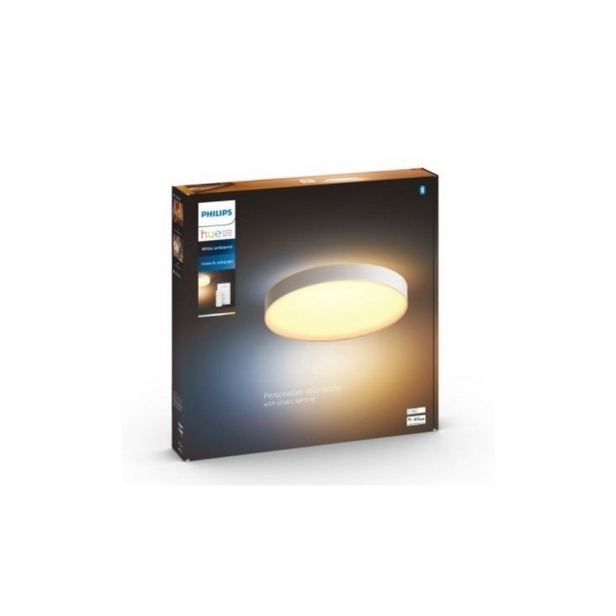 Philips - LED Zatemnitvena stropna svetilka Hue LED/48W/230V 2200-6500K pr. 551 mm bela + Daljinski upravljalnik