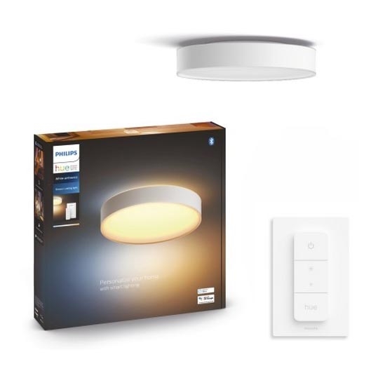 Philips - LED Zatemnitvena stropna svetilka Hue LED/33,5W/230V 2200-6500K pr. 425 mm bela + Daljinski upravljalnik