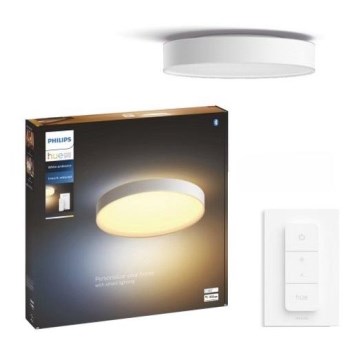 Philips - LED Zatemnitvena stropna svetilka Hue LED/48W/230V 2200-6500K pr. 551 mm bela + Daljinski upravljalnik