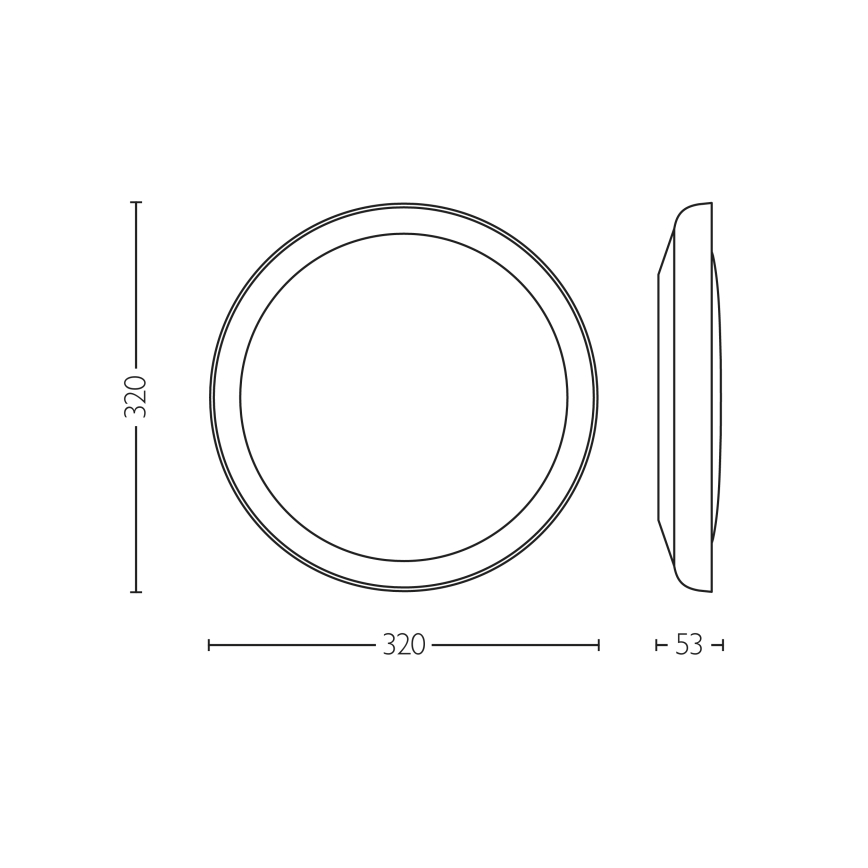Philips - LED Zatemnitvena stropna svetilka PEBBLO SCENE SWITCH LED/10W/230V 4000K črna