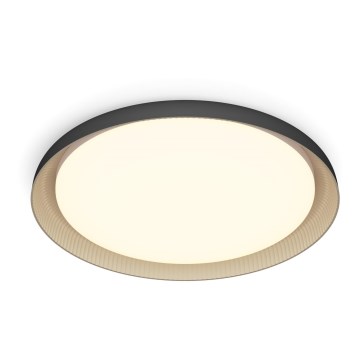 Philips - LED Zatemnitvena stropna svetilka PEBBLO SCENE SWITCH LED/10W/230V 2700K črna