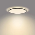 Philips - LED Zatemnitvena stropna svetilka SCENE SWITCH LED/18W/230V pr. 30 cm 2700K črna