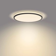 Philips - LED Zatemnitvena stropna svetilka SCENE SWITCH LED/18W/230V pr. 30 cm 2700K črna