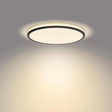 Philips - LED Zatemnitvena stropna svetilka SCENE SWITCH LED/18W/230V pr. 30 cm 2700K črna
