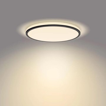 Philips - LED Zatemnitvena stropna svetilka SCENE SWITCH LED/18W/230V pr. 30 cm 2700K črna