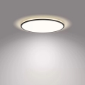 Philips - LED Zatemnitvena stropna svetilka SCENE SWITCH LED/18W/230V pr. 30 cm 4000K črna