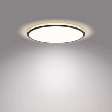 Philips - LED Zatemnitvena stropna svetilka SCENE SWITCH LED/18W/230V pr. 30 cm 4000K črna