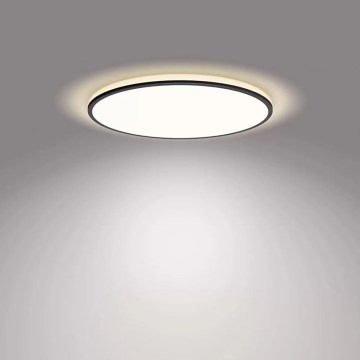 Philips - LED Zatemnitvena stropna svetilka SCENE SWITCH LED/18W/230V pr. 30 cm 4000K črna