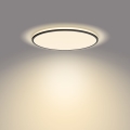 Philips - LED Zatemnitvena stropna svetilka SCENE SWITCH LED/22W/230V pr. 40 cm 2700K črna