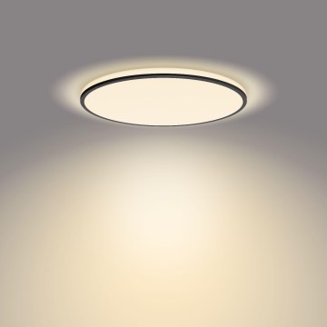 Philips - LED Zatemnitvena stropna svetilka SCENE SWITCH LED/22W/230V pr. 40 cm 2700K črna