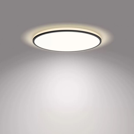 Philips - LED Zatemnitvena stropna svetilka SCENE SWITCH LED/22W/230V pr. 40 cm 4000K črna