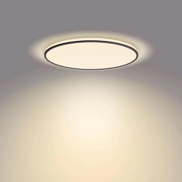 Philips - LED Zatemnitvena stropna svetilka SCENE SWITCH LED/36W/230V pr. 50 cm 2700K črna