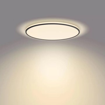 Philips - LED Zatemnitvena stropna svetilka SCENE SWITCH LED/36W/230V pr. 50 cm 2700K črna