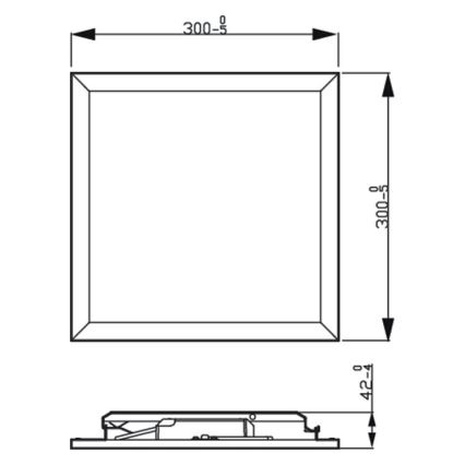 Philips - LED Zatemnitvena stropna svetilka SCENE SWITCH LED/12W/230V 2700K