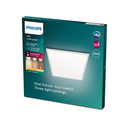 Philips - LED Zatemnitvena stropna svetilka SCENE SWITCH LED/36W/230V 2700K