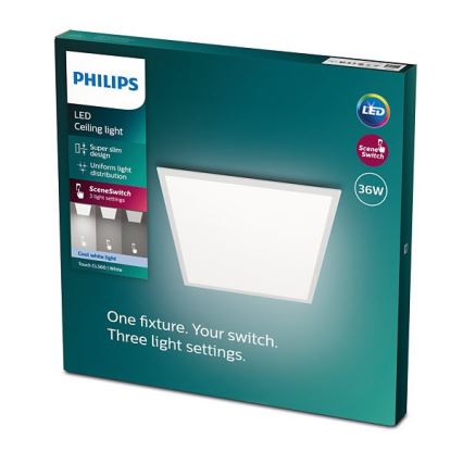 Philips - LED Zatemnitvena stropna svetilka SCENE SWITCH LED/36W/230V 4000K