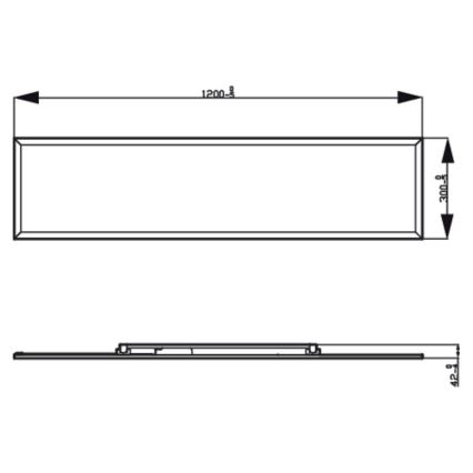 Philips - LED Zatemnitvena stropna svetilka SCENE SWITCH LED/36W/230V 4000K