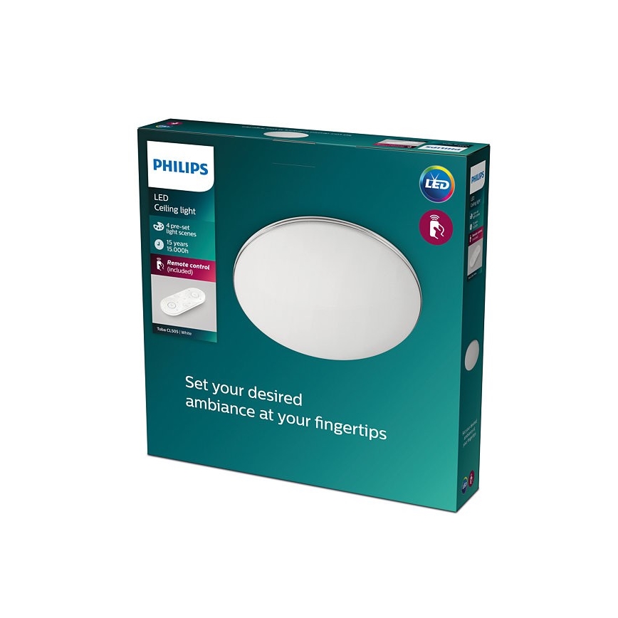 Philips - LED Zatemnitvena stropna svetilka LED/23W/230V 2700-6500K + Daljinski upravljalnik