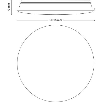 Philips - LED Zatemnitvena stropna svetilka LED/24W/230V 2700-6500K + Daljinski upravljalnik