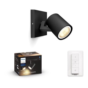 Philips - LED Zatemnitvena svetilka Hue RUNNER 1xGU10/5W/230V + Daljinski upravljalnik