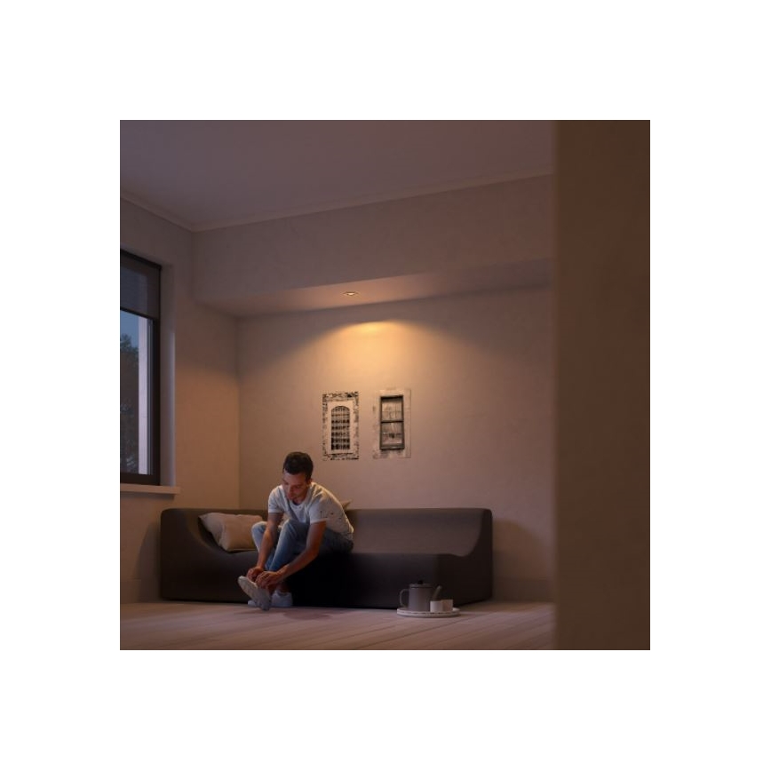 Philips 50201/17/P0 - LED Zatemnitvena vgradna svetilka SHELLBARK Warm Glow 1xLED/4,5W/230V 2200-2700K