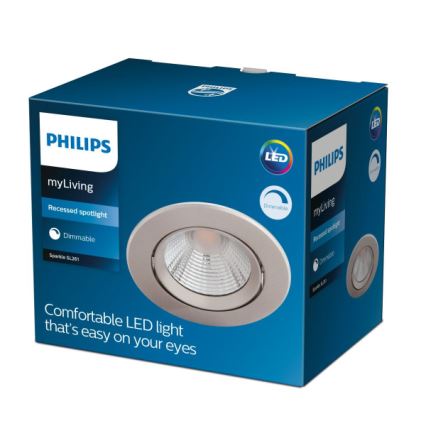 Philips - LED Zatemnitvena vgradna svetilka SPARKLE LED/5,5W/230V