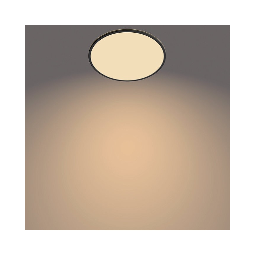 Philips - LED Zatemnitvena zunanja svetilka SUPERSLIM SCENE SWITCH LED/15W/230V IP54 črna