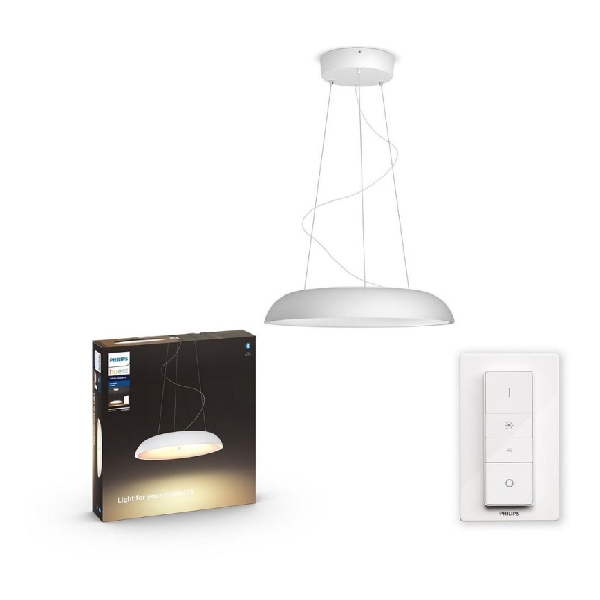 Philips - LED Zatemnitveni lestenec na vrvici Hue AMAZE LED/39W/230V + Daljinski upravljalnik