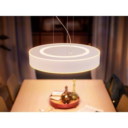 Philips - LED Zatemnitveni lestenec na vrvici Hue LED/33,5W/230V 2200-6500K bela + Daljinski upravljalnik