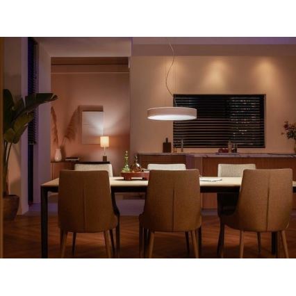 Philips - LED Zatemnitveni lestenec na vrvici Hue LED/33,5W/230V 2200-6500K bela + Daljinski upravljalnik