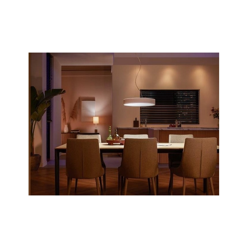 Philips - LED Zatemnitveni lestenec na vrvici Hue LED/33,5W/230V 2200-6500K bela + Daljinski upravljalnik