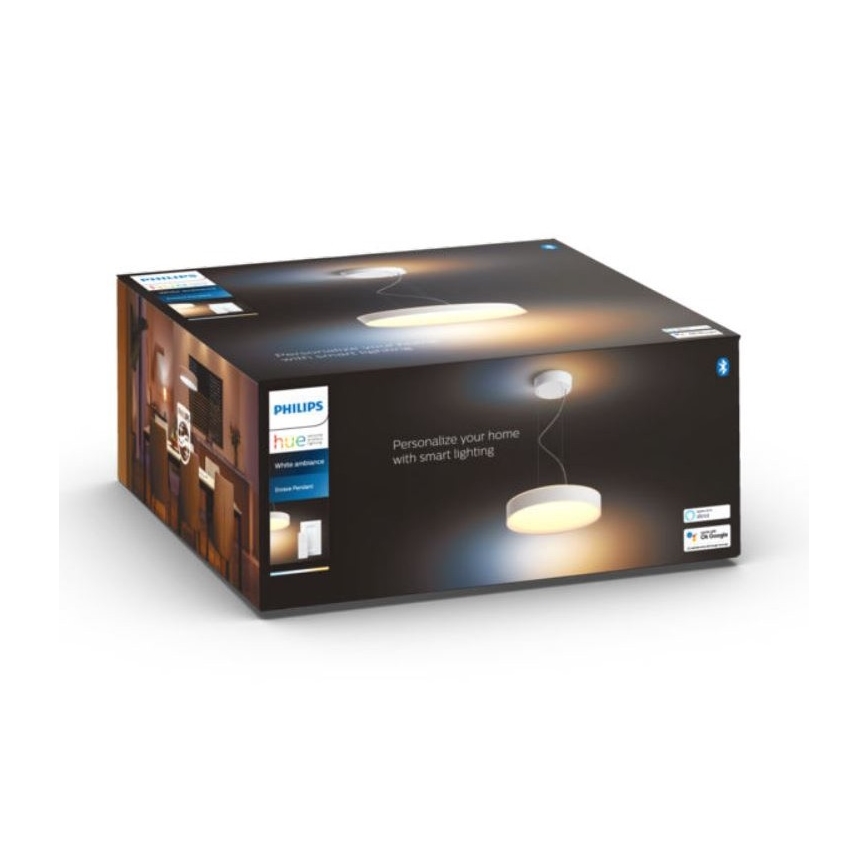 Philips - LED Zatemnitveni lestenec na vrvici Hue LED/33,5W/230V 2200-6500K bela + Daljinski upravljalnik